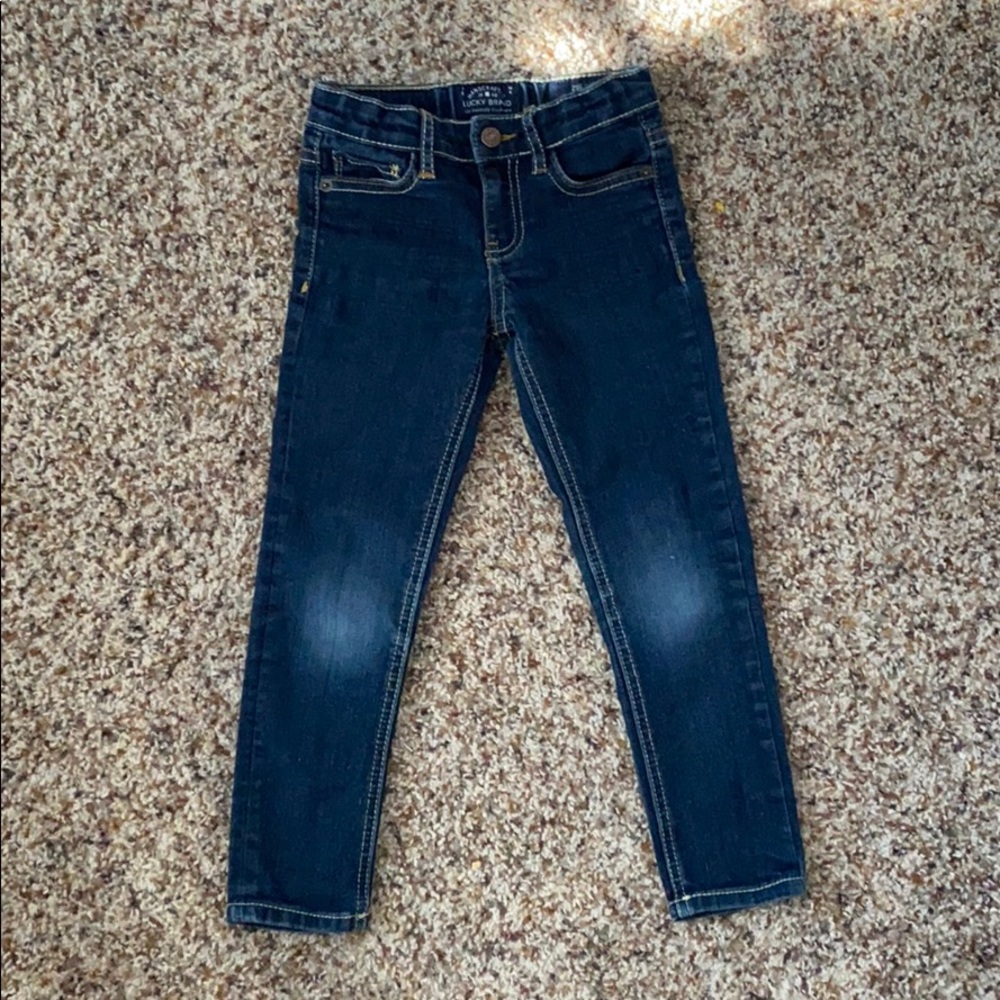 Girls Lucky brand skinny jeans